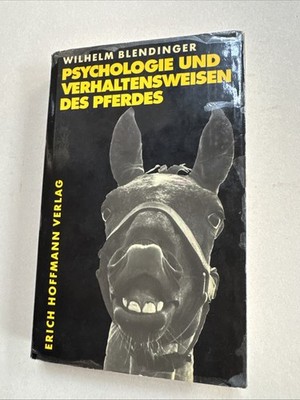 Psychologie Verhaltensweisen des Pferdes 1971 Pferd Verhalten Pferde