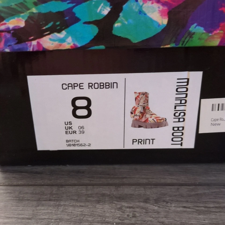 Botas de combate gruesas Cape Robbin Monalisa para mujer - negras talla 8  Foto 4 de 4