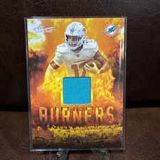 Jaylen Waddle 2025 Panini Absolute Football Burners Patch #ABU-JWA Dolphins