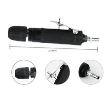 Pneumatic Drill Drilling Flexible 3/8" Chuck Adjustable Gear Hand-held