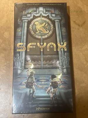Sfynx Board Game - Solve 9 Riddles Solo And Cooperative New Sealed 1 - 4 Players