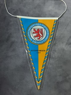 Alter Wimpel Eintracht Braunschweig 80er Jahre