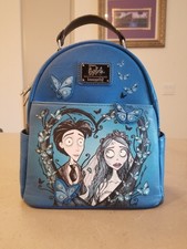 Loungefly Mini Backpack Corpse Bride Butterflies Glow In The Dark Tim Burton