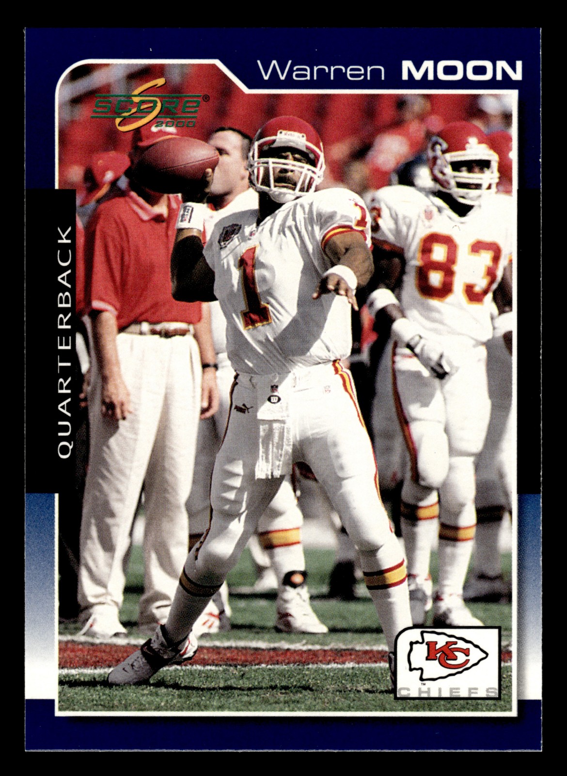 Warren Moon 2000 Score #94 Kansas City Chiefs