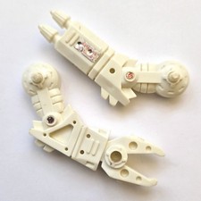 De colección 1984 TOMY Starriors Wastors HOTSHOT piezas: brazos izquierdo y derecho originales