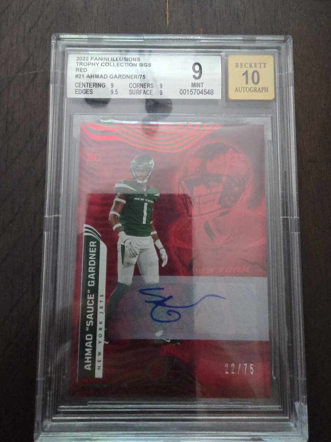 2022 Panini Illusions Ahmad Gardner #21