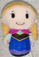 Hallmark Itty Bittys Disney Frozen Anna 4" Plush Stuffed Toy