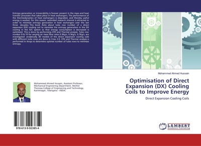 Mohammed Ahmed Hussain | Optimisation of Direct Expansion (DX) Cooling Coils...