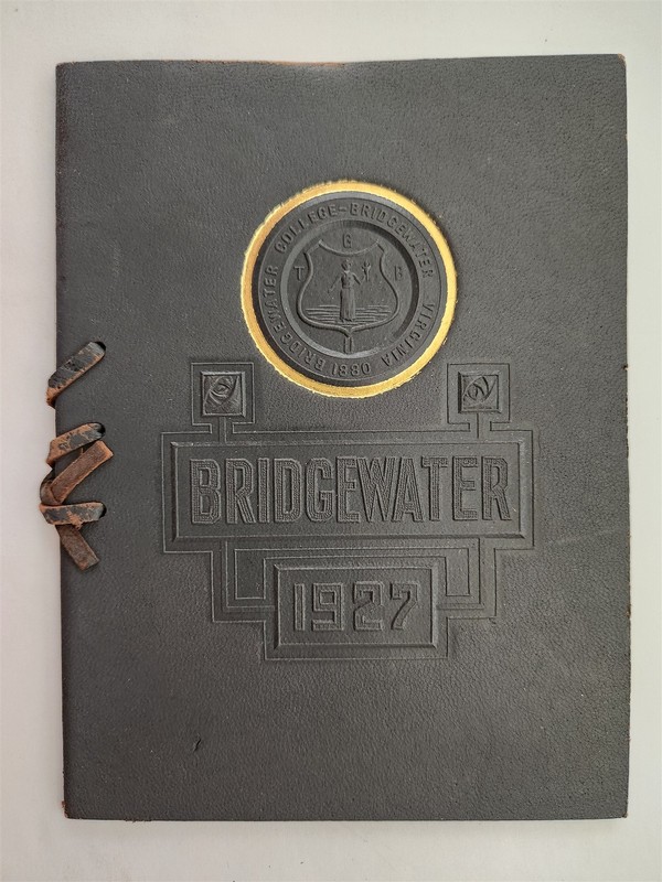 1927 antique BRIDGEWATER COLLEGE COMMENCEMENT va OLIVIA COOL