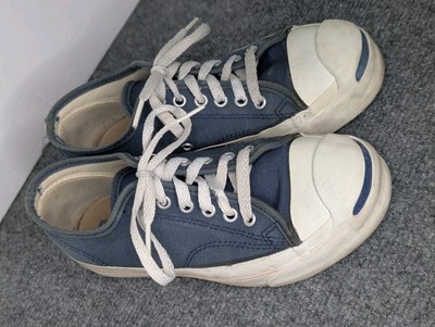 Vintage Converse Jack Purcell Blue Sneakers W Size 6/ Men 4 Made In USA No Tag