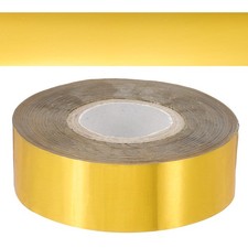 0.79"x400Ft Hot Stamping Foil Paper Roll, Gold Tone