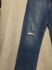 JUST BLACK DENIM NWT $92 Distressed Light Wash Straight Leg Jeans Sz 31 USA  — photo 9
