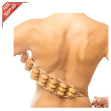 Versatile 47.2-Inch Back Roller  Neck Massager - Eco-Friendly Relaxation Tool