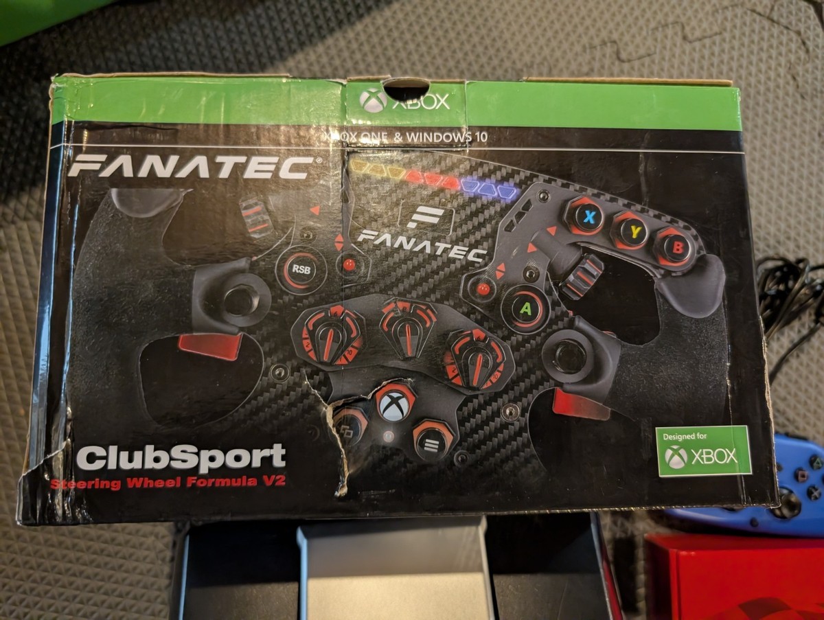 Fanatec ClubSport Formula V2.5 X Steering Wheel F1 / Excellent
