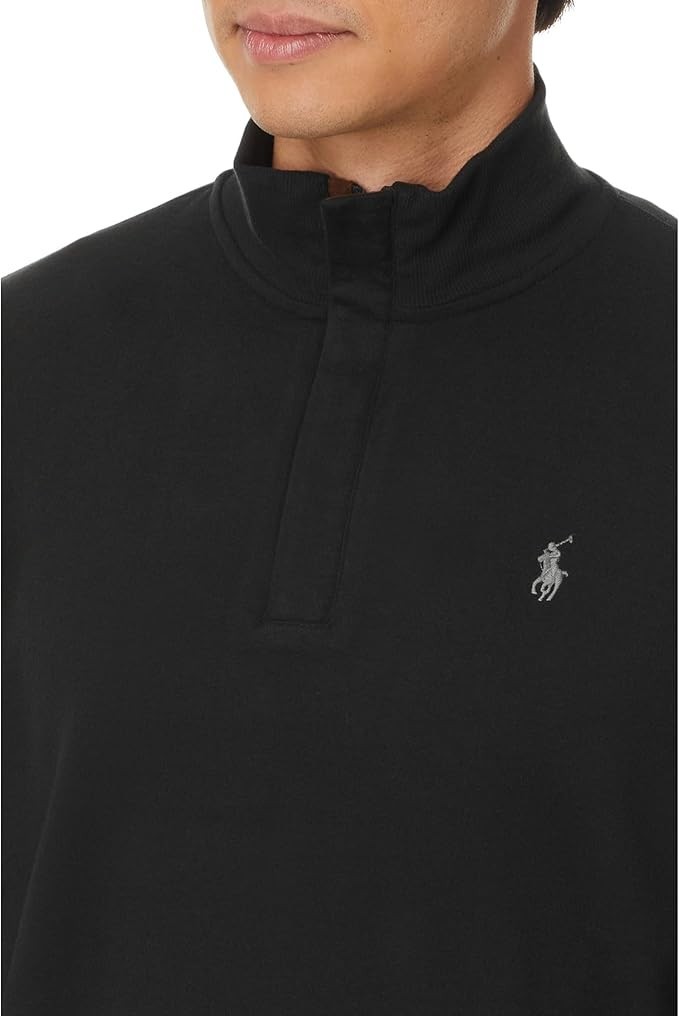 $138 Polo Ralph Lauren Men's Luxury Jersey Quarter Zip Pullover
