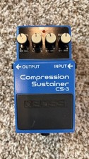 Boss CS-3 Compression Sustainer Guitar Effects Pedal Unit Only