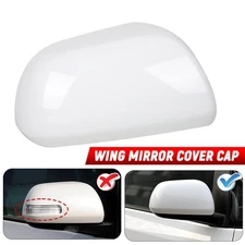 Right Passenger Side Mirror Cover Cap White For 2011-2020 Toyota Sienna 2012 13