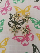 4  Pc Set  Chanel  Zipper Pull Button Charm