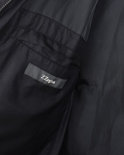 Z Zegna Men Jacket Down Bomber Minimalistic Size S/M, S1476 - Picture 6 of 7