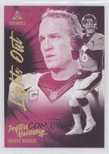 2020 Panini Luminance Lights Out Peyton Manning #LO20 HOF 0g27