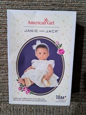 AMERICAN GIRL JANIE JACK SPARKLY CREAM CELE DRESS BB BNIB  LAST ONE BOX DAMAGE 