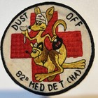 Vietnam War 82nd Medical Detachment Dust Off Pocket Patch Theater Made Med Det — photo 4