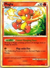 Magby 46/95 Call of Legends Uncommon Pokemon NM/M