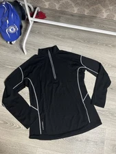 Icebreaker Lightweight GT200 Women’s Size XL Merino Wool 1/4-Zip Long Sleeve