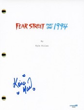Kiana Madeira "Fear Street Part One: 1994" Signed Full Movie Script Horror ACOA