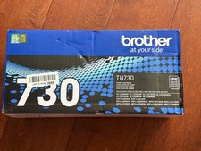 Sealed Brother TN730 Black Toner Cartridge Genuine OEM