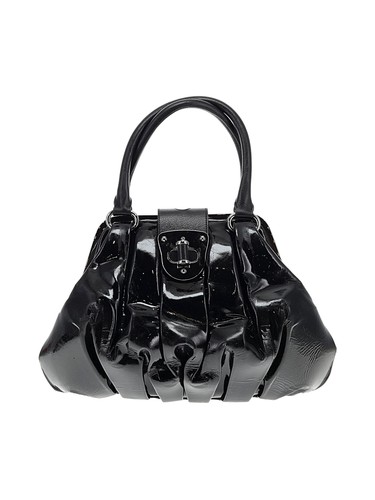 Alexander McQueen Women Black Leather Shoulder Bag One Size