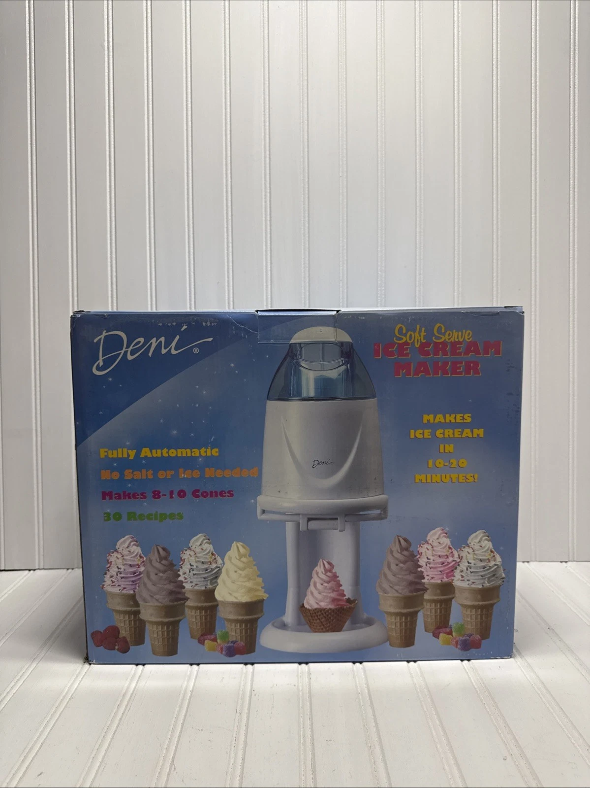 Deni Soft Serve Ice Cream Maker Model 5530 OPEN BOX *
Opens in a new window or tab