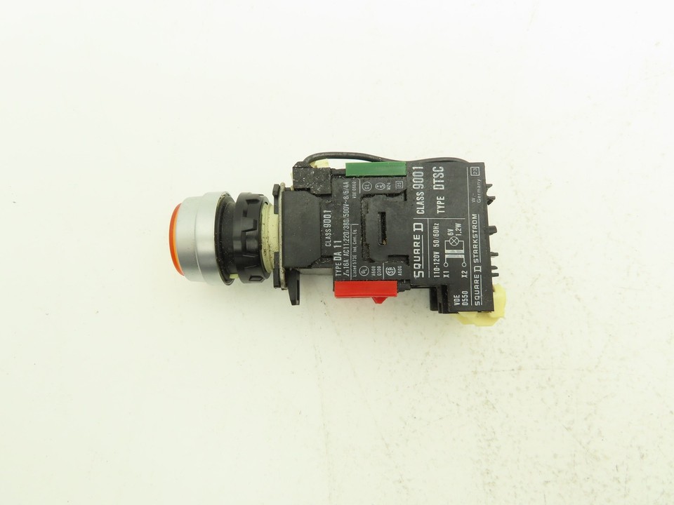 Bouton-Poussoir Lumineux IDEC ALFW212620-G - 120V-600V AC - Neuf (peut Avoir De Légers Défauts)