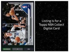 Cooper Flagg RC Topps Digital NBA Collect Base Now 26 Mavericks Sold Out 2564CC