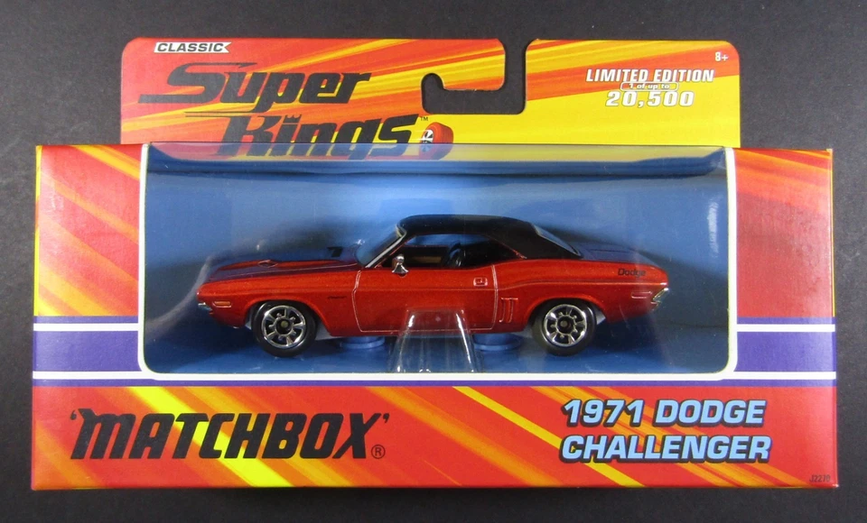 Matchbox SUPER KINGS K-203 1971 DODGE CHALLENGER Sealed Package O5-090125 - Image 2 of 4