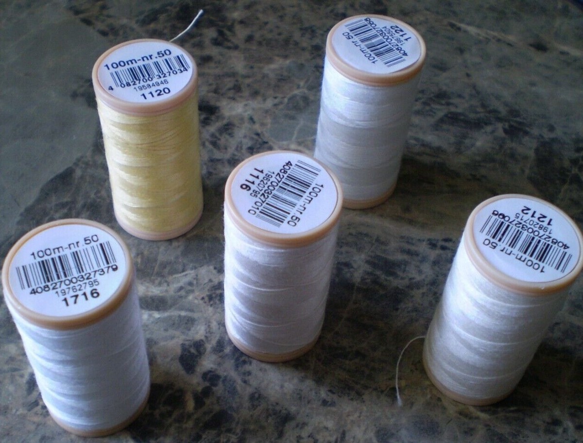 Coats 100% Cotton Thread 100m Reels UK