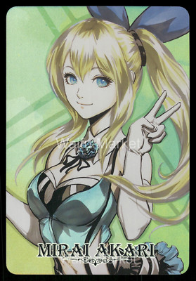 Mirai Akari Superheldin Waifu Karte CCG