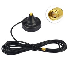 Antenna Magnetic Mount Base with 3m Cable for 4G LTE Router Hotspot SMA Male 