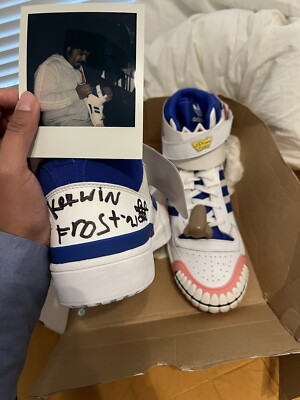 Signed Size 10 - adidas Kerwin Frost x Forum High