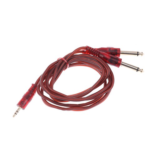 1.5M/3M 3.5MM To Double 6.35MM Audio Cable Jack Plug Connector Speaker Wire Cord - Photo 11/14
