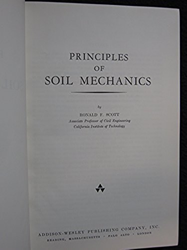 Principles of Soil Mechanics (World Student) [Dec 01, 1963] Ronald F. Scott - Picture 2 of 3
