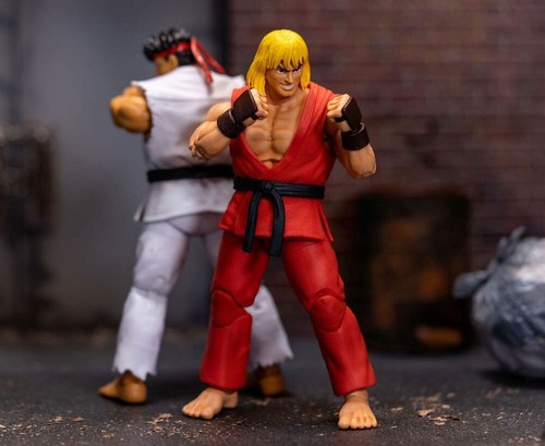 Ultra Calle Fighter II The Final Challengers Ken 15 CM Actionfigur 1/12 Ovp - Imagen 5 de 14