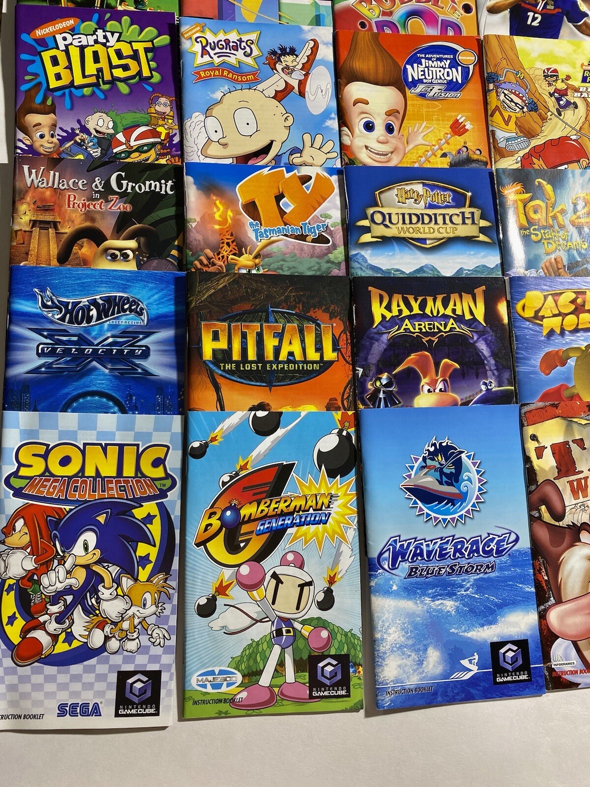GameCube Manual Lot 30 Instruction Manuals Only. GOOD CONDITION. No