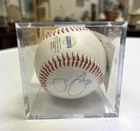 Jeremy Guthrie Akron Aeros Signed Authentic Autographed Baseball w/ Ticket