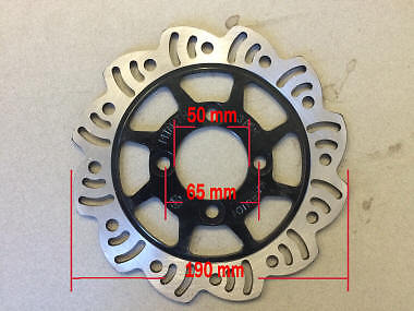 190mm Brake B Caliper Disc Disk Rotor PIT PRO Trail Quad Dirt Bike ATV Buggy - Picture 2 of 5