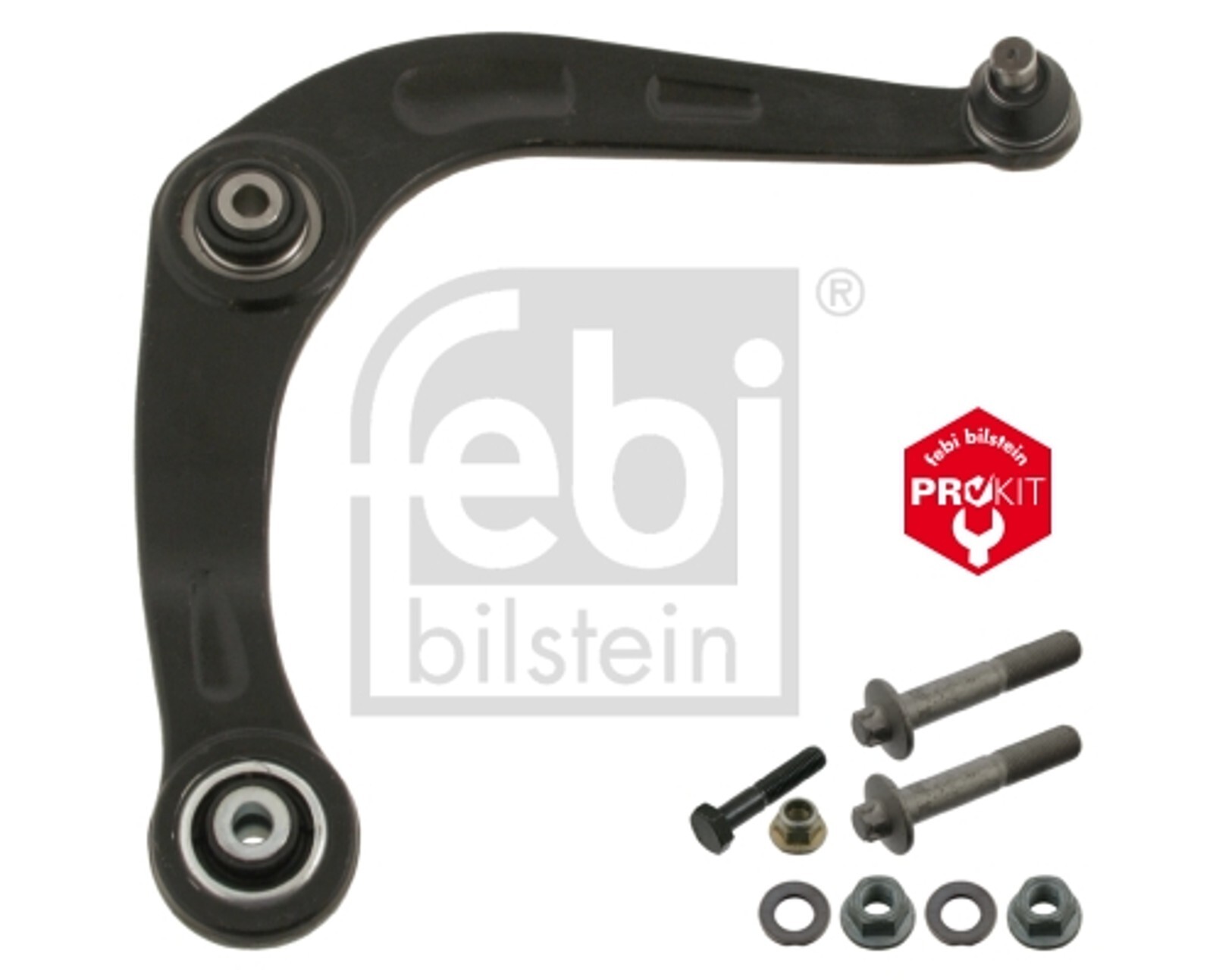 Bras de contrôle inférieur acier forgé pour Peugeot 206, rigidité et longévité mécanique