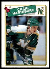 1988-89 O-Pee-Chee Craig Hartsburg . Minnesota North Stars #159