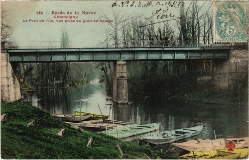 Champigny-sur-Marne - Boulevard de Nogent. - Carte postale ancienne et