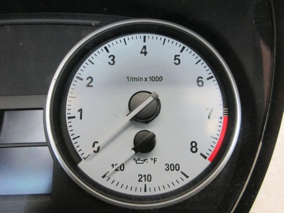 Velocímetro cuadro de instrumentos km/h mph Fahrenheit se adapta a BMW 3 (E90) 335I XDRIVE Foto 4 de 4