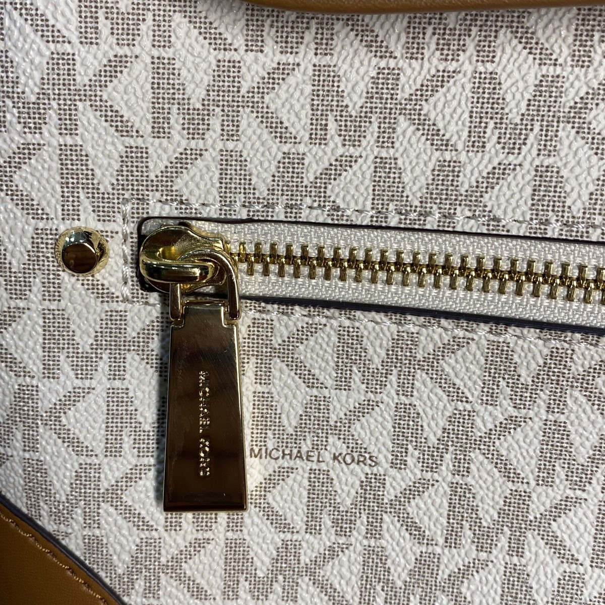 New W Tags Michael Kors Harrison Medium Logo Backpack